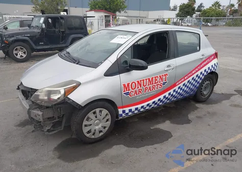 2015 Toyota Yaris L z USA, uszkodzony, nr VIN VNKKTUD31FA038794